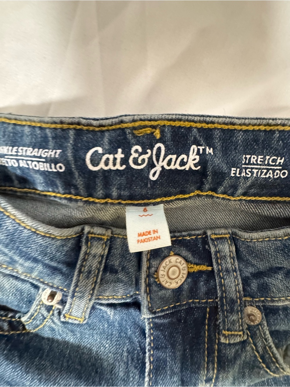 Cat & Jack Dark Blue Kids Jeans